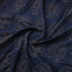 Hakoba natural dyed cotton fabric 07 - handcrafted