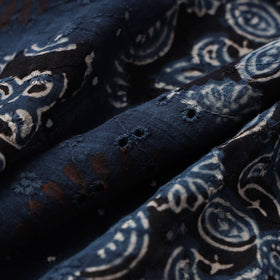 Hakoba natural dyed cotton fabric 19 - handcrafted