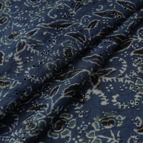 Hakoba natural dyed cotton fabric 28 - handcrafted