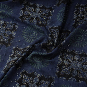 Hakoba natural dyed cotton fabric 30 - handcrafted