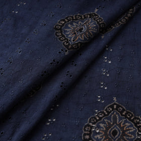 Hakoba natural dyed cotton fabric 32 - handcrafted