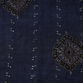 Hakoba natural dyed cotton fabric 32 - handcrafted