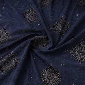 Hakoba natural dyed cotton fabric 32 - handcrafted