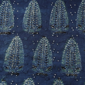 Hakoba natural dyed cotton fabric 34 - handcrafted