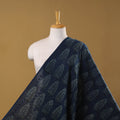 Hakoba natural dyed cotton fabric 34 - handcrafted