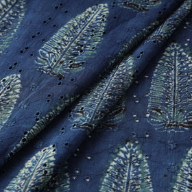 Hakoba natural dyed cotton fabric 34 - handcrafted