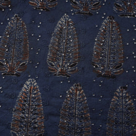 Hakoba natural dyed cotton fabric 35 - handcrafted