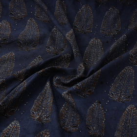 Hakoba natural dyed cotton fabric 35 - handcrafted