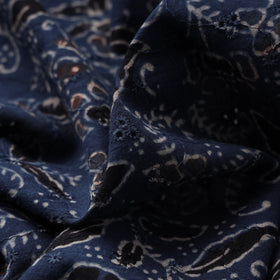 Hakoba natural dyed cotton fabric 42 - handcrafted