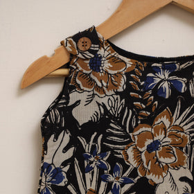 Hand bagru cotton baby girl dress (6-12 months) 13