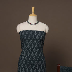 Hand batik cotton 3pc unstitched dress material 53