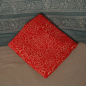 Hand batik cotton 3pc unstitched dress material 55