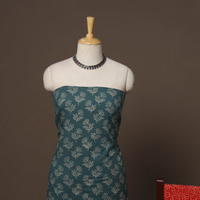 Hand batik cotton 3pc unstitched dress material 55