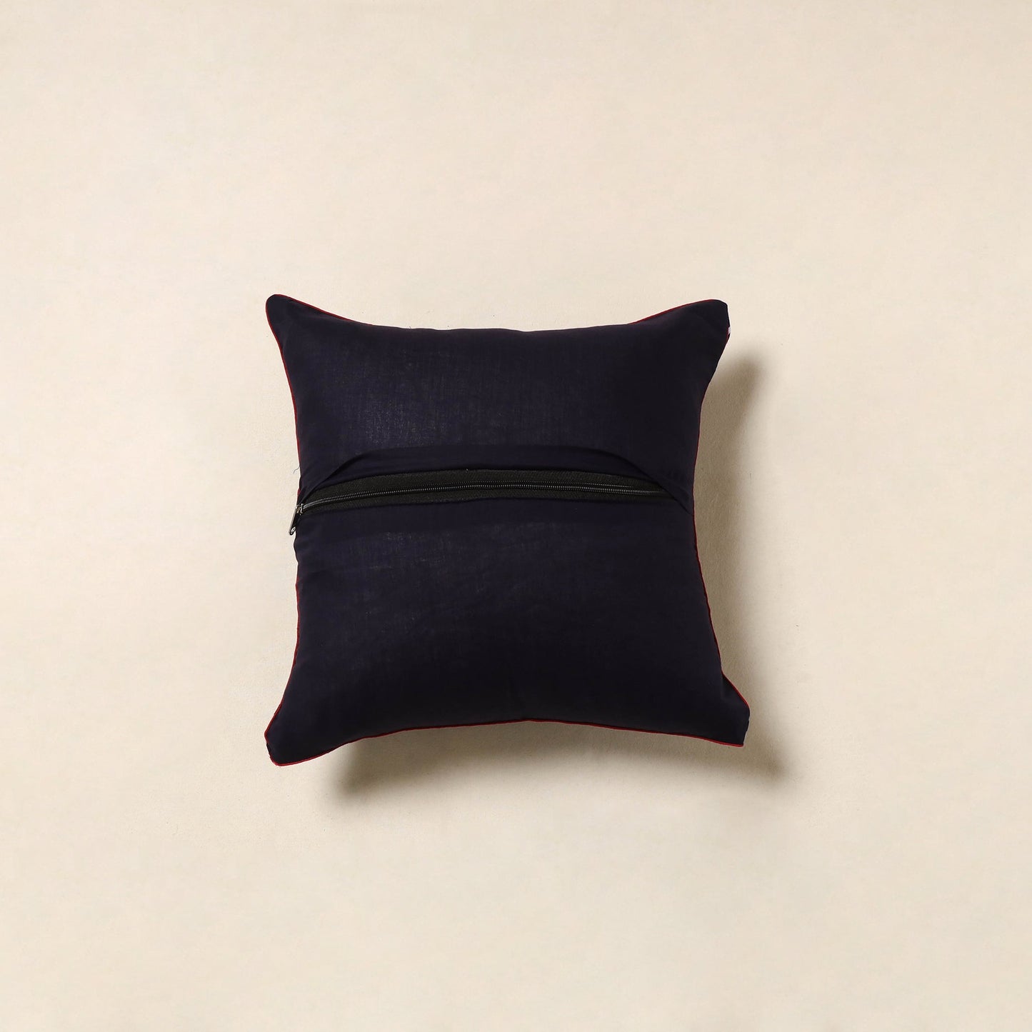 Blue - hand batik cotton cushion cover 109 - handcrafted