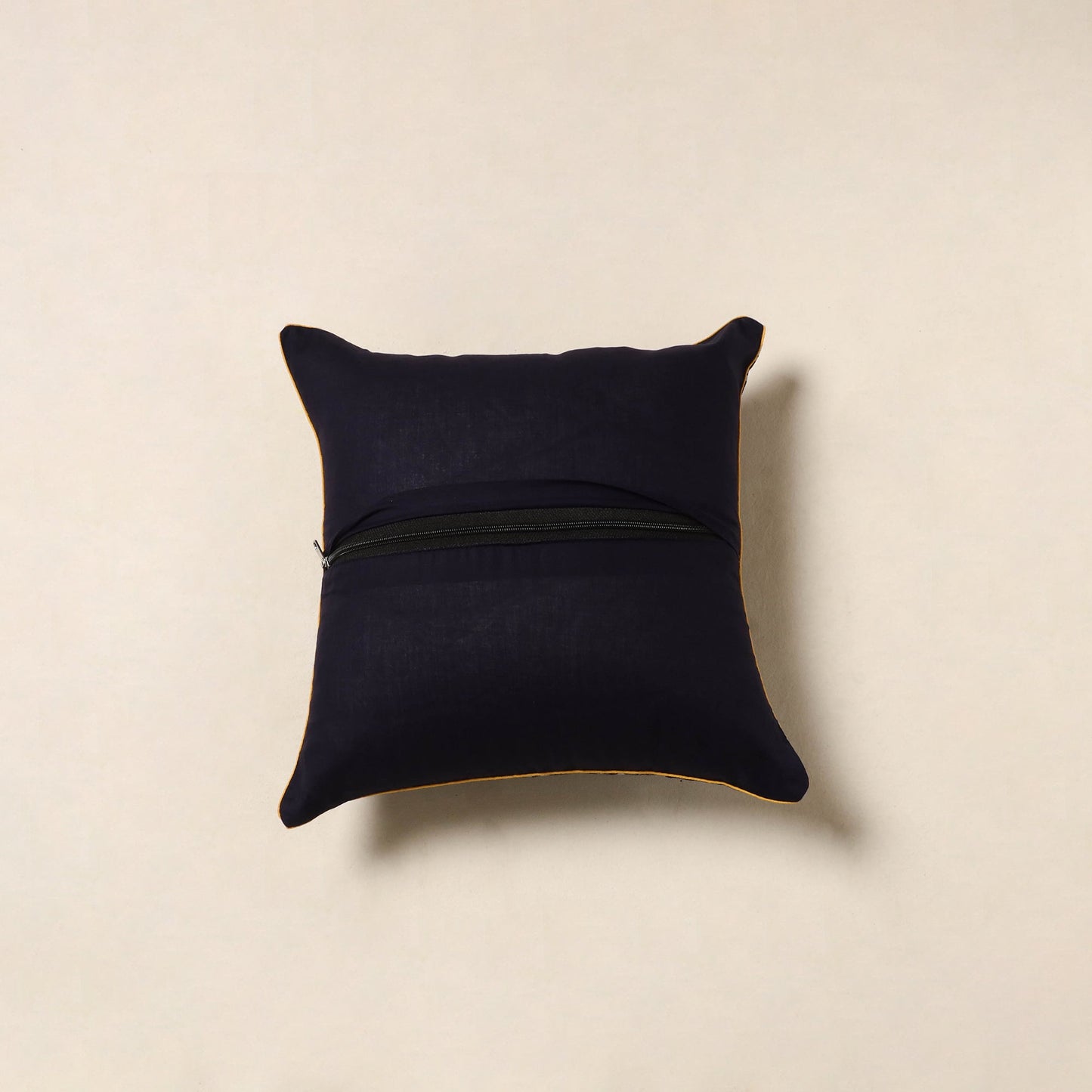 Blue - hand batik cotton cushion cover 116 - handcrafted