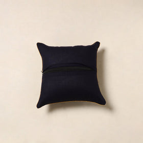 Blue - hand batik cotton cushion cover 116 - handcrafted