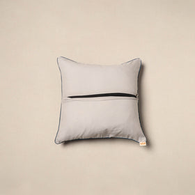 Blue - hand batik cotton cushion cover 24 - handcrafted