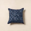 Blue - hand batik cotton cushion cover 72 - handcrafted