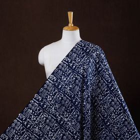 Hand batik cotton fabric 05 - handcrafted