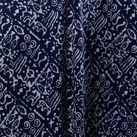 Hand batik cotton fabric 05 - handcrafted