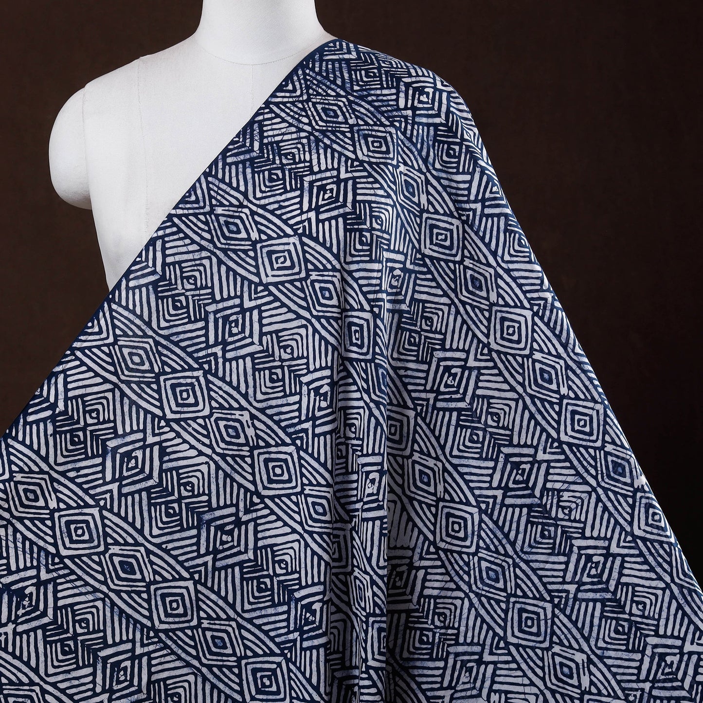 Hand batik cotton fabric 11 - handcrafted