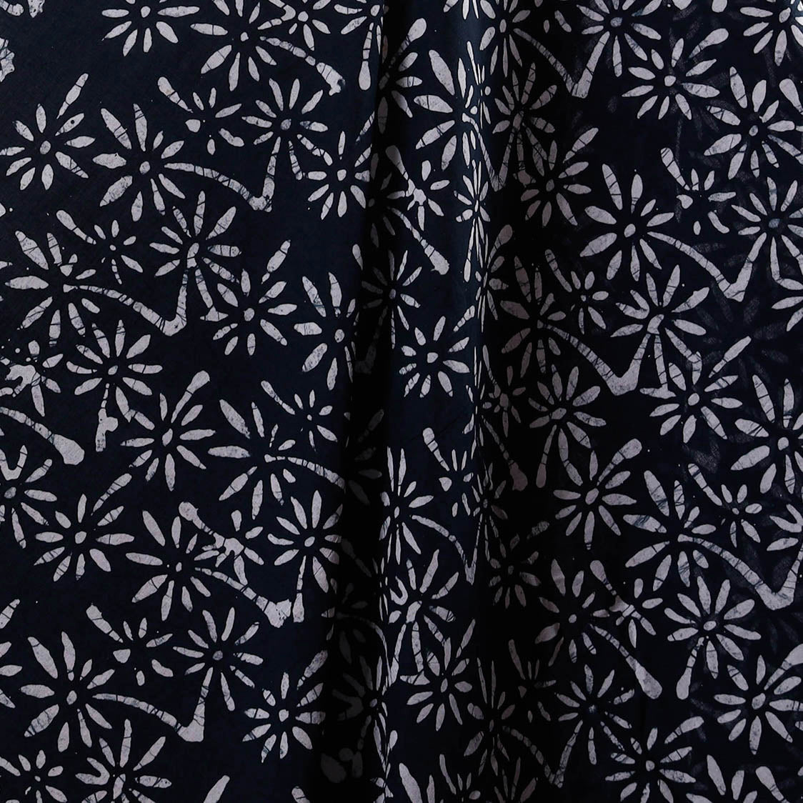 Hand batik cotton fabric 13 - handcrafted