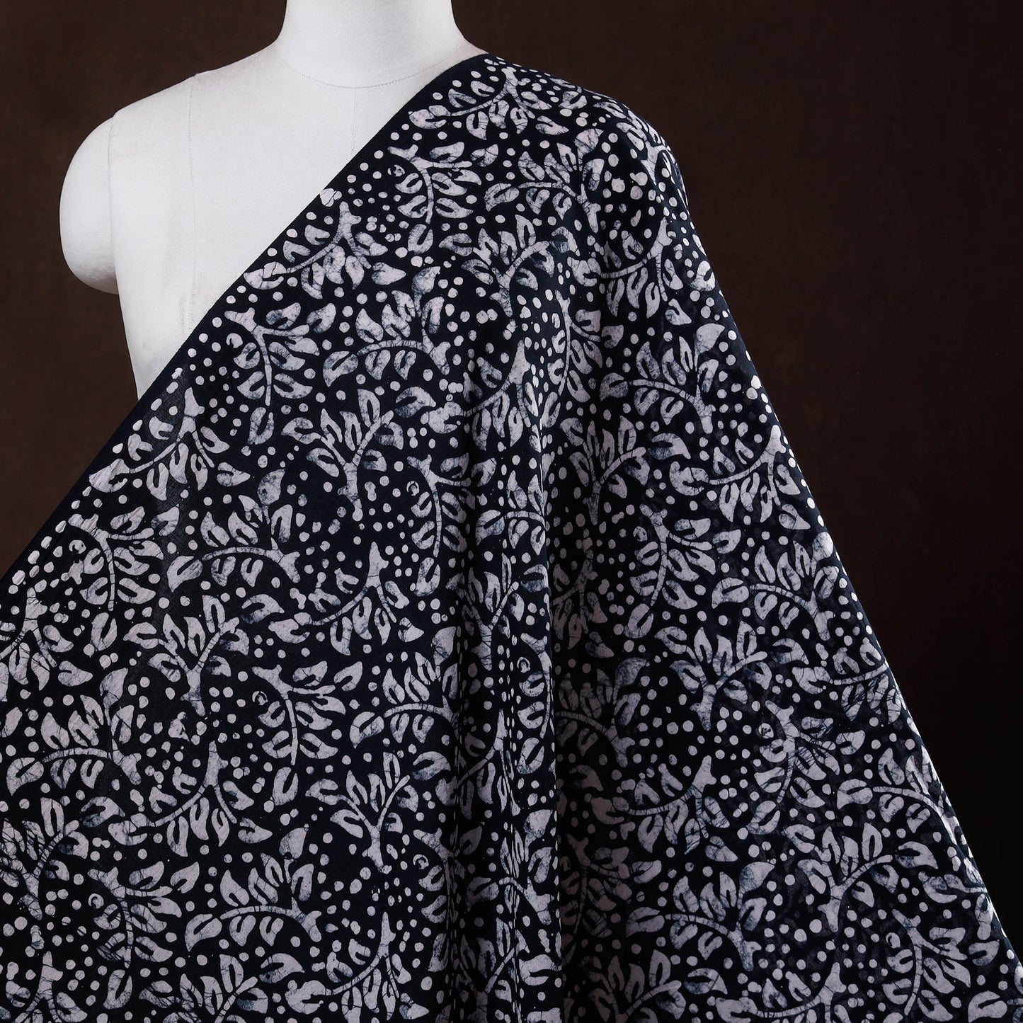 Hand batik cotton fabric 14 - handcrafted