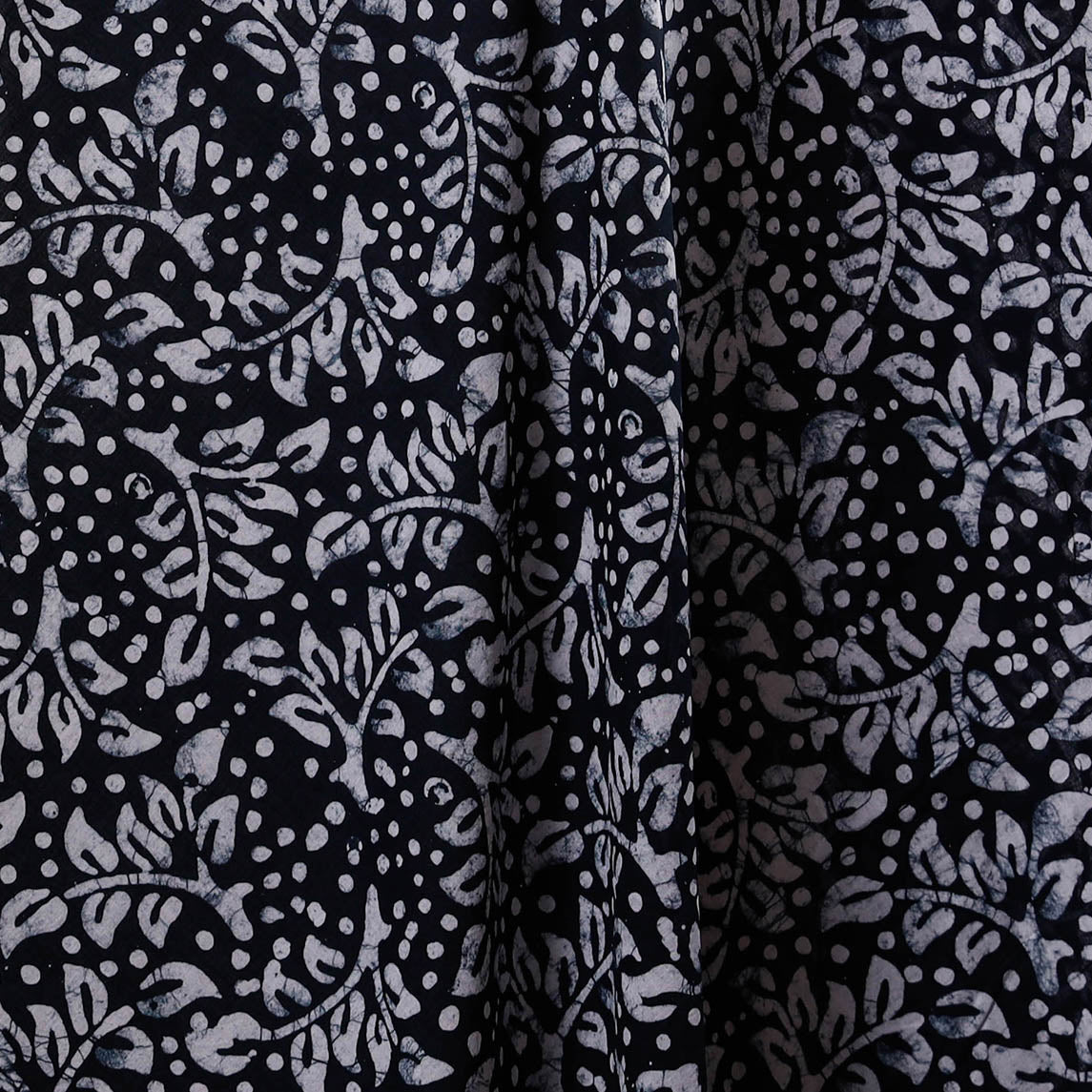 Hand batik cotton fabric 14 - handcrafted