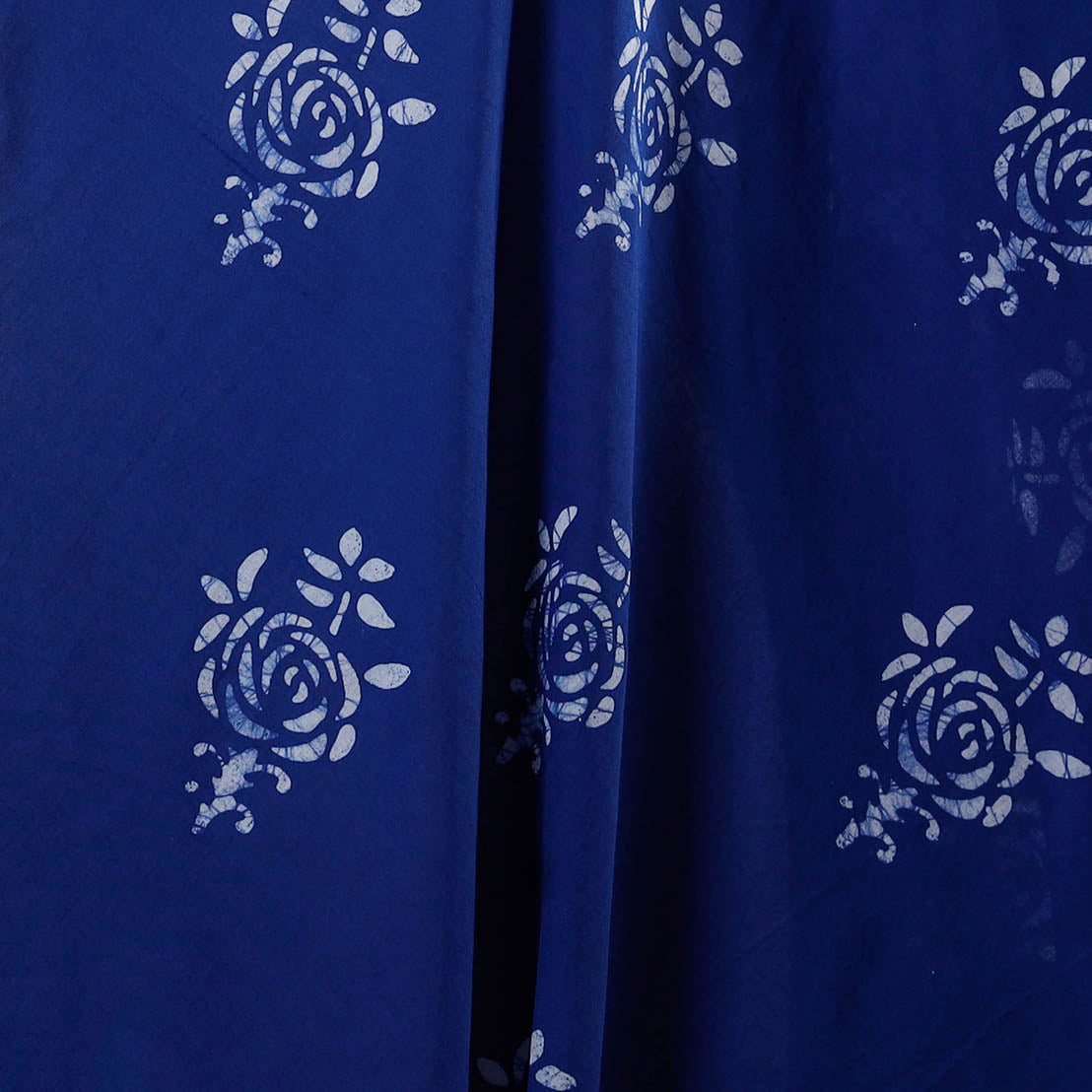 Hand batik cotton fabric 25 - handcrafted