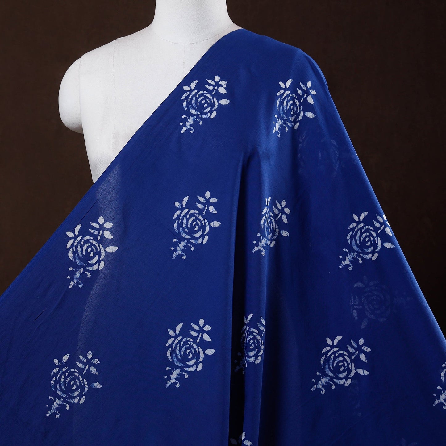 Hand batik cotton fabric 25 - handcrafted