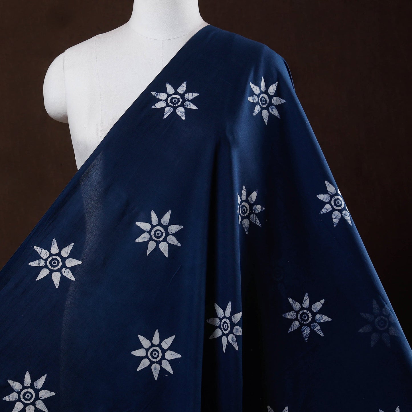 Hand batik cotton fabric 26 - handcrafted