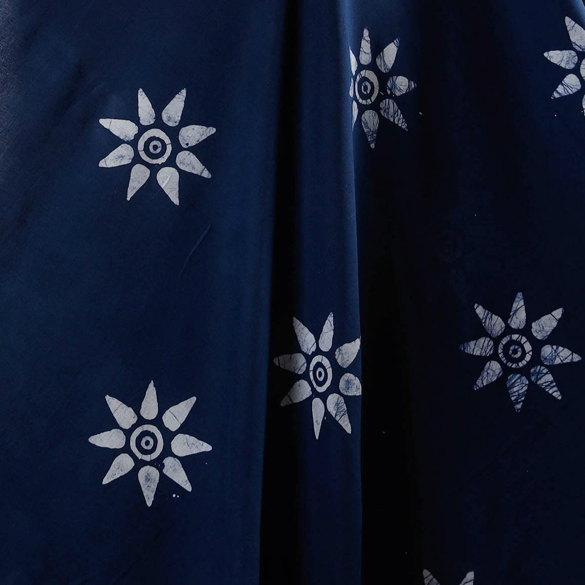 Hand batik cotton fabric 26 - handcrafted