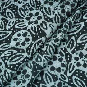 Blue Hand Batik Print Cotton Fabric