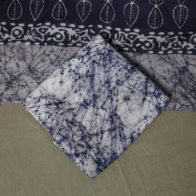 Hand batik cotton 3pc unstitched dress material 03