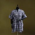 Hand batik cotton medium kaftan 40 - handcrafted