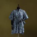Hand batik cotton medium kaftan 47 - handcrafted
