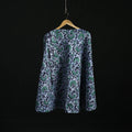 Hand block batik print cotton wrap around skirt 17