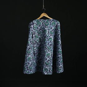Hand block batik print cotton wrap around skirt 17