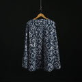 Hand block batik print cotton wrap around skirt 18