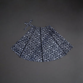 Hand batik cotton wrap around skirt 90 - handcrafted