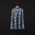 Hand batik cotton wrap around skirt 91 - handcrafted