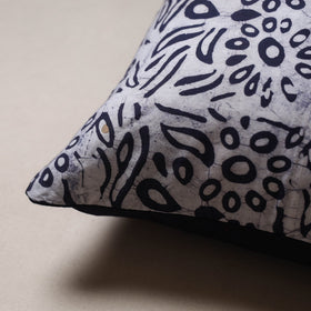 Hand block batik print cushion cover 13 - handcrafted
