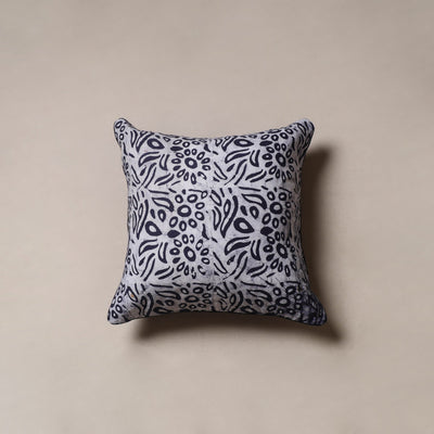 Hand block batik print cushion cover 13 - handcrafted
