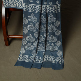 Hand block jaipur print cotton 3pc unstitched dress