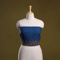 Hand block print cotton bagh blouse piece 53 - handcrafted