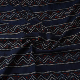 Hand cotton natural dyed fabric 04 - handcrafted