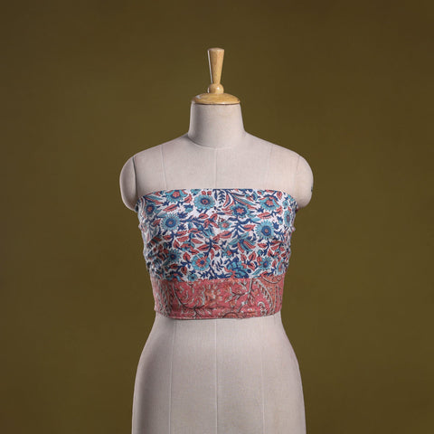 Hand block print cotton sanganeri blouse piece 81