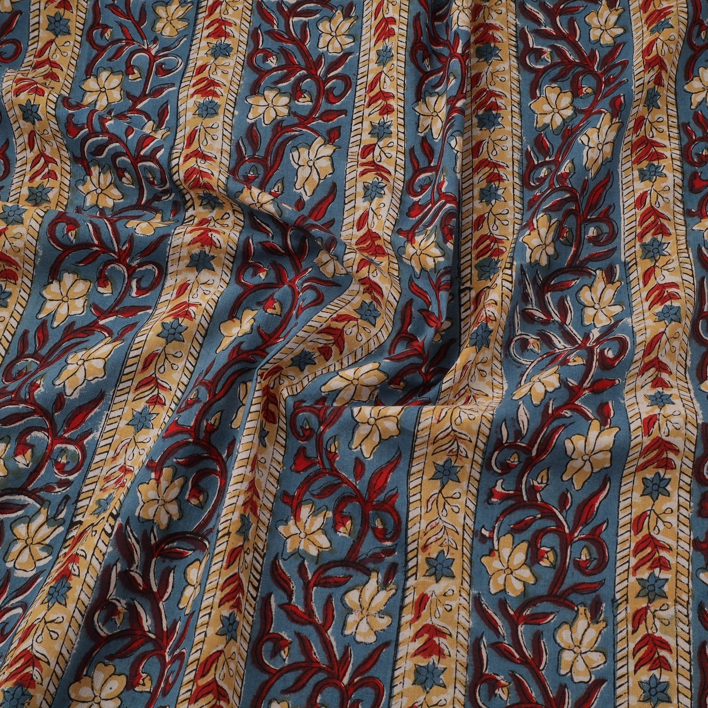 Hand cotton sanganeri fabric 17 - handcrafted