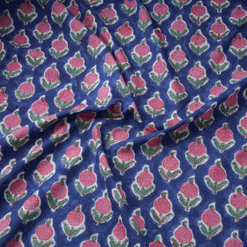 Hand cotton sanganeri fabric 20 - handcrafted