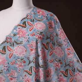 Hand cotton sanganeri fabric 58 - handcrafted